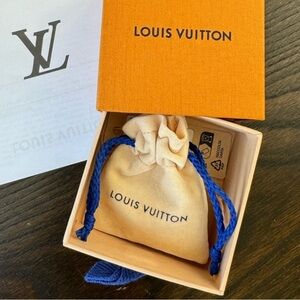 Duplicate, relisting LV Louise pm earrings